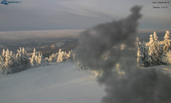 Lysá hora, pohled na západ