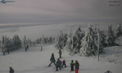 Lysá hora, pohled na západ