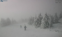 Lysá hora, pohled na západ