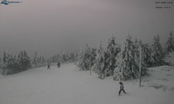 Lysá hora, pohled na západ