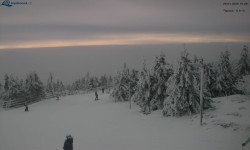 Lysá hora, pohled na západ