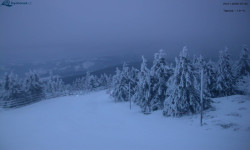 Lysá hora, pohled na západ