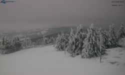 Lysá hora, pohled na západ