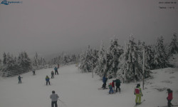 Lysá hora, pohled na západ