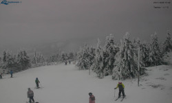 Lysá hora, pohled na západ