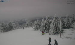 Lysá hora, pohled na západ