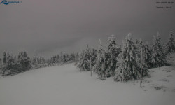 Lysá hora, pohled na západ