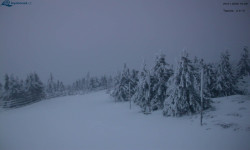 Lysá hora, pohled na západ