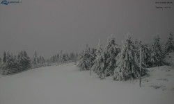 Lysá hora, pohled na západ