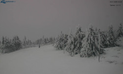 Lysá hora, pohled na západ