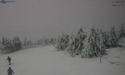 Lysá hora, pohled na západ