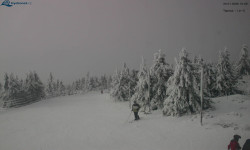 Lysá hora, pohled na západ