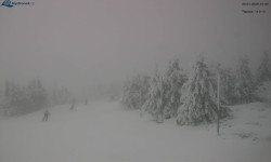 Lysá hora, pohled na západ