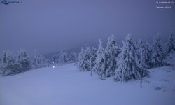 Lysá hora, pohled na západ