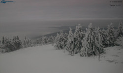 Lysá hora, pohled na západ