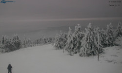 Lysá hora, pohled na západ