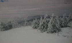 Lysá hora, pohled na západ