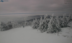 Lysá hora, pohled na západ