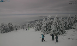 Lysá hora, pohled na západ