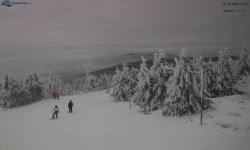 Lysá hora, pohled na západ