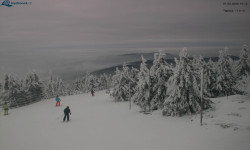 Lysá hora, pohled na západ