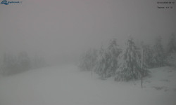 Lysá hora, pohled na západ