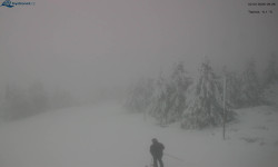 Lysá hora, pohled na západ