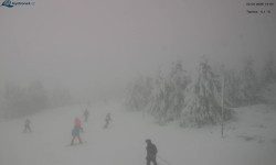 Lysá hora, pohled na západ