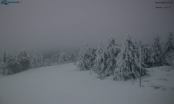 Lysá hora, pohled na západ