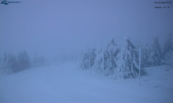 Lysá hora, pohled na západ