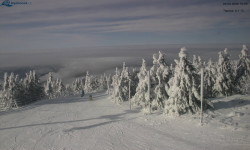 Lysá hora, pohled na západ