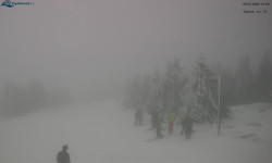 Lysá hora, pohled na západ