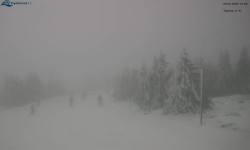 Lysá hora, pohled na západ