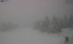 Lysá hora, pohled na západ