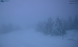 Lysá hora, pohled na západ