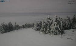 Lysá hora, pohled na západ