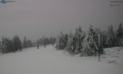 Lysá hora, pohled na západ