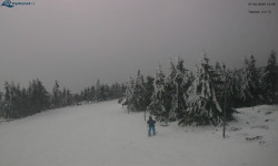 Lysá hora, pohled na západ