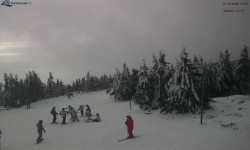 Lysá hora, pohled na západ