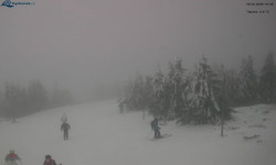 Lysá hora, pohled na západ