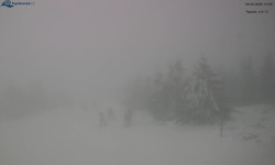 Lysá hora, pohled na západ