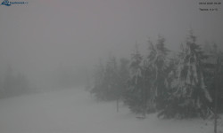 Lysá hora, pohled na západ