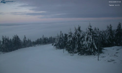 Lysá hora, pohled na západ