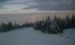 Lysá hora, pohled na západ