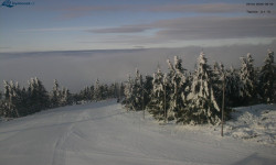 Lysá hora, pohled na západ
