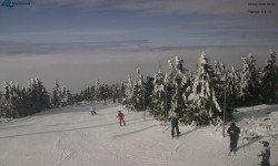 Lysá hora, pohled na západ