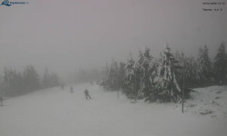 Lysá hora, pohled na západ