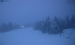 Lysá hora, pohled na západ