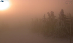 Lysá hora, pohled na západ