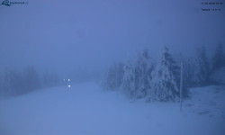 Lysá hora, pohled na západ